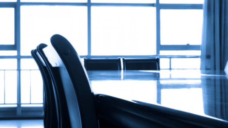Meeting room ,reflection table